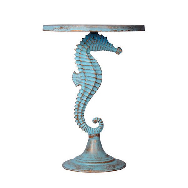 seahorses as perfect marine fish statues pool partneres decorative table